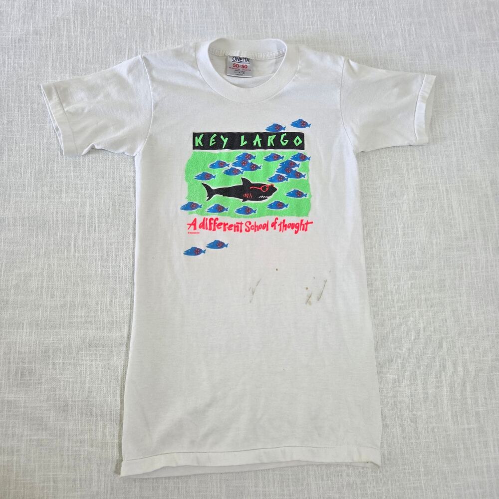 Vintage Key Largo Tee kids 8/9 slim
